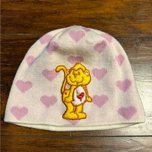 Vintage 80’s Care Bear Cousin Playful Heart Toboggan Beanie Women O/S Rare